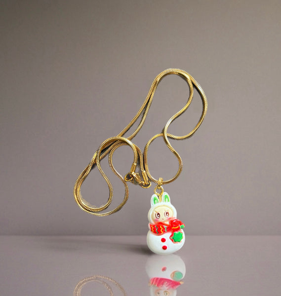 Collana  labubu Christmas edition Natale vari sogetti
