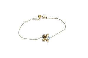 Bracciale farfalla con perla due varianti colore