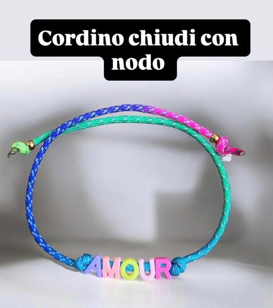 Collana  Marine Florida con nome o parola personalizzabile