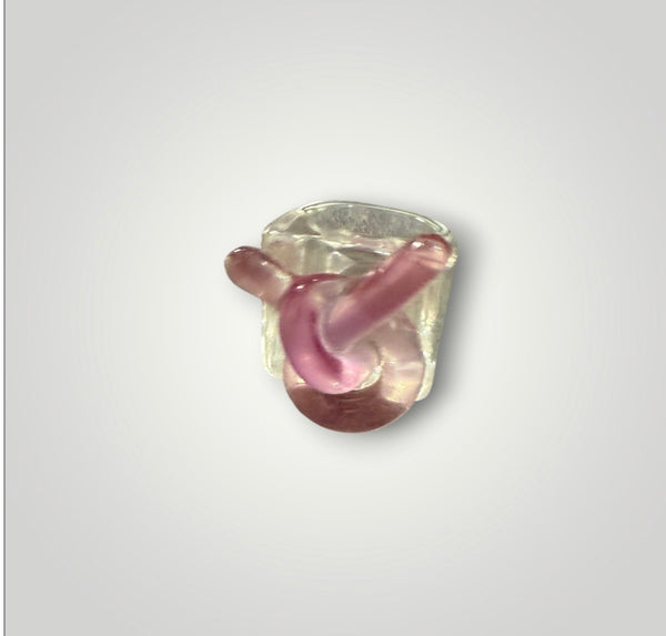Anello resina nodo fiocco l’anello sceglie dove andare
