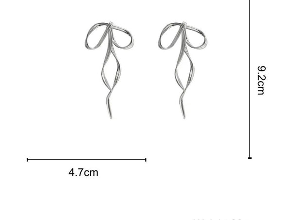 Coppia orecchini MaryGrace fiocco due varianti colore