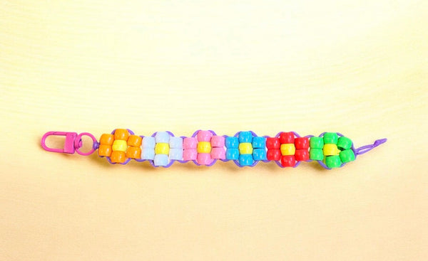 Bracciale Colors Flowers pony Beads