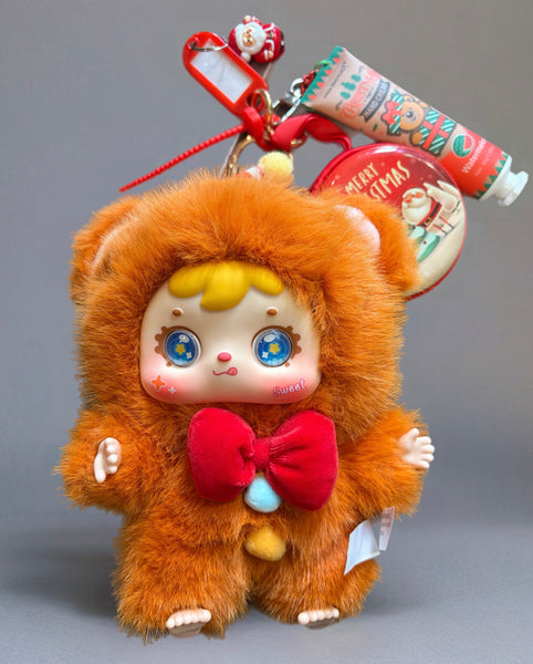 Pimp your bag Samuel serie Christmas orsetto omino pan di zenzero