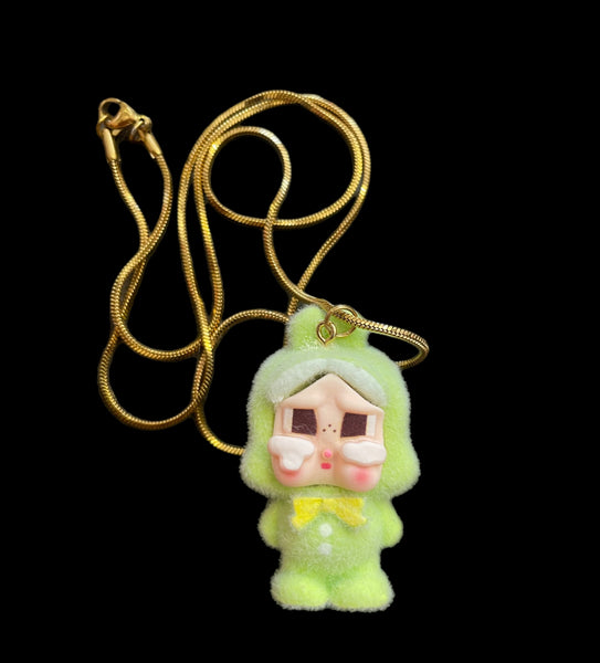 Collana cry baby due lunghezze vari colori