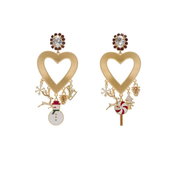 Coppia Orecchini Principessa glam Apre Ski St. Morits