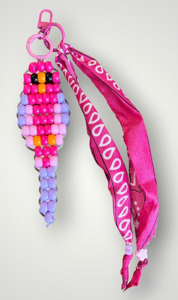 Pimp your bag Colors keychain pappagallo colorato pony Beads Vari utilizzi e vari colori