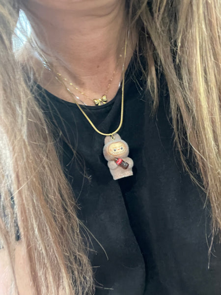Collana Labubu coca cola vari colori e due lunghezze