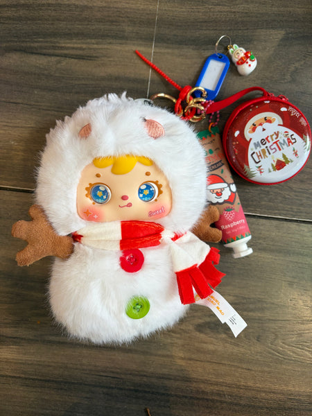 Pimp your bag Samuel serie Christmas Eve pupazzo di neve Snow Person