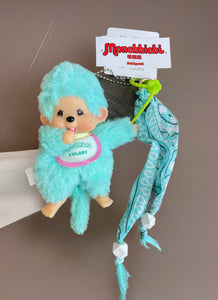 Pimp your Bag Monchichi colors verde acqua