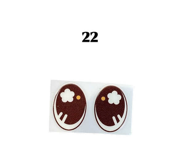 Occhi adesivi per Labubu macaron