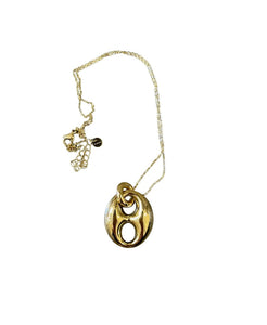 Collana big chain pendente due varianti colore
