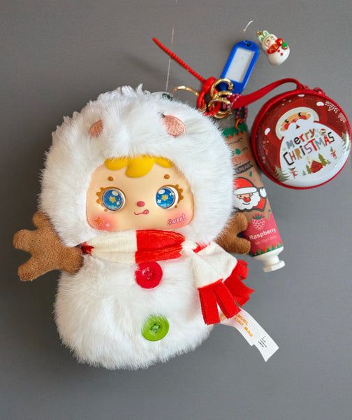 Pimp your bag Samuel serie Christmas Eve pupazzo di neve Snow Person