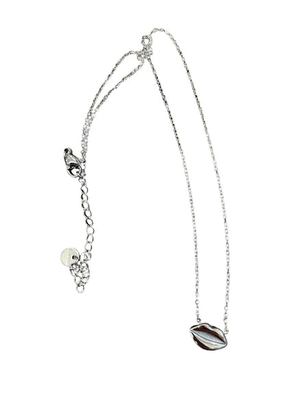 Collana Mini bocca due varianti colore