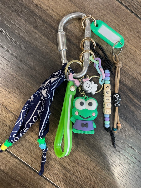 Pimp your Bag Keychain charms per borsa e portachiavi keroppi