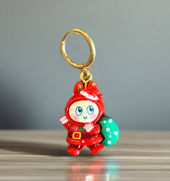 Mono orecchino labubu Christmas edition Natale vari sogetti