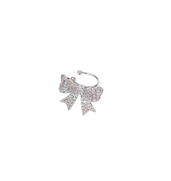 Mono earcuff Vanessa fiocco crystal