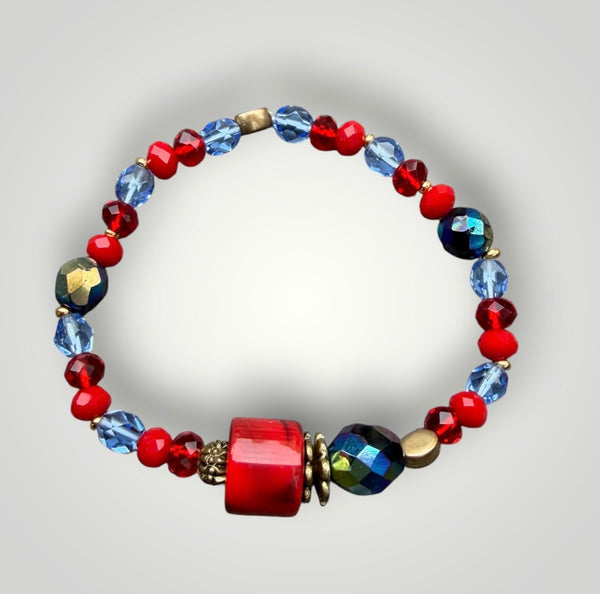 Bracciale Colors labyrinth con cubo