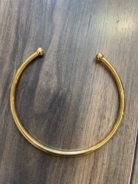 Collarino choker collana rigida due varianti colore