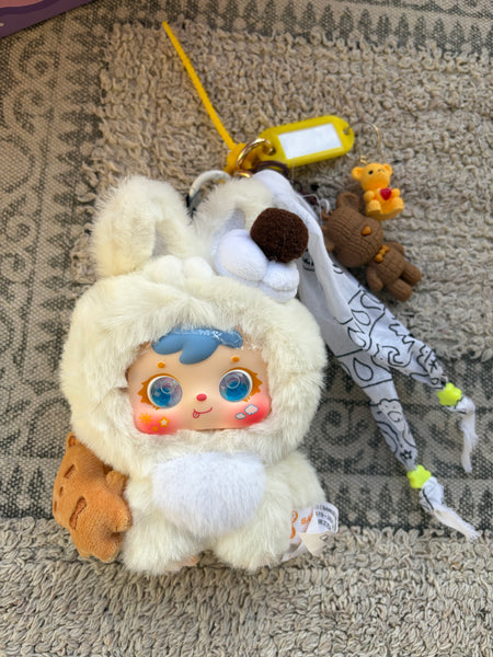 Pimp your bag Samuel hug ice cream cream Bunny Coniglietto