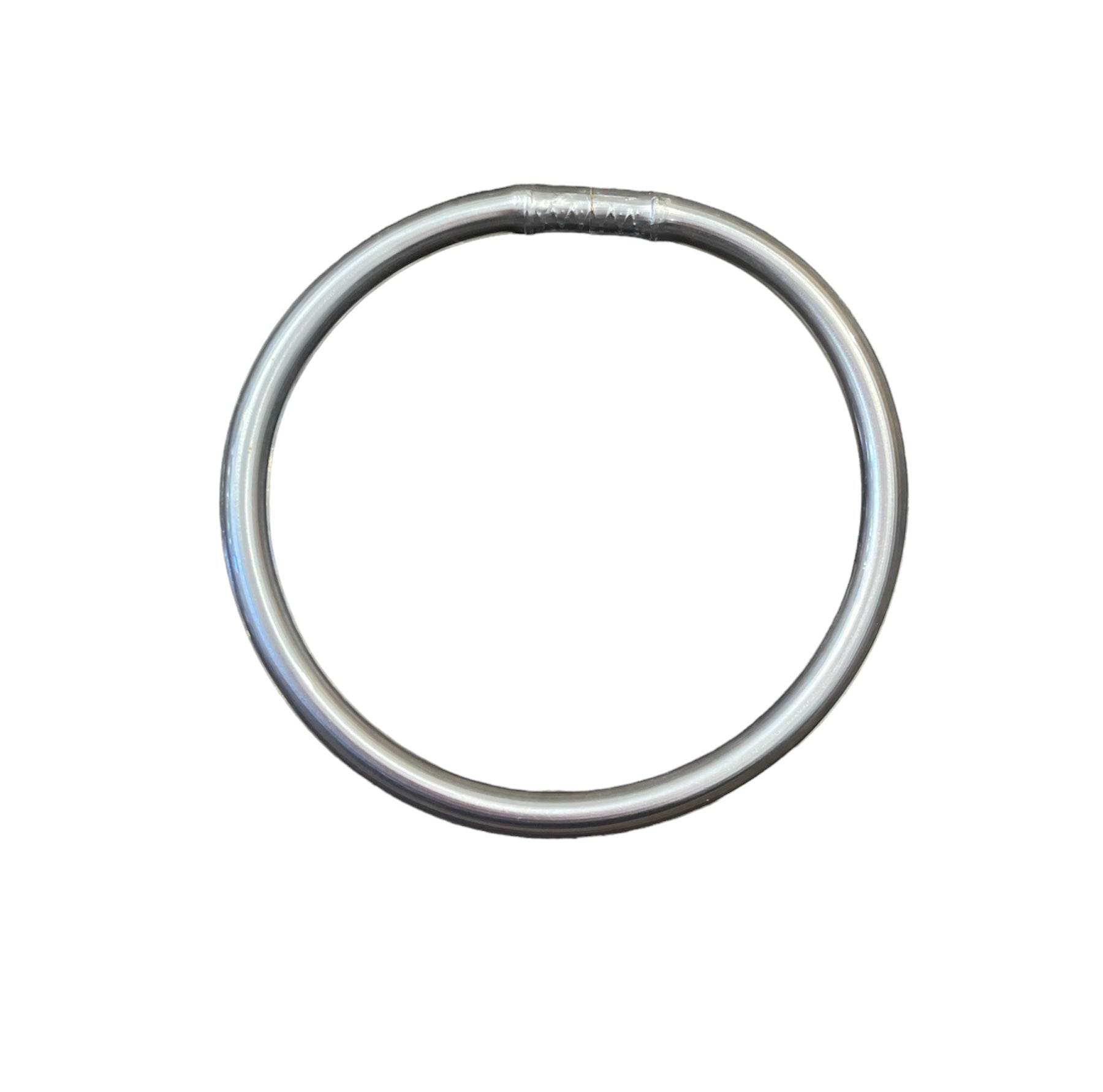 Jelly bangle argento brillante