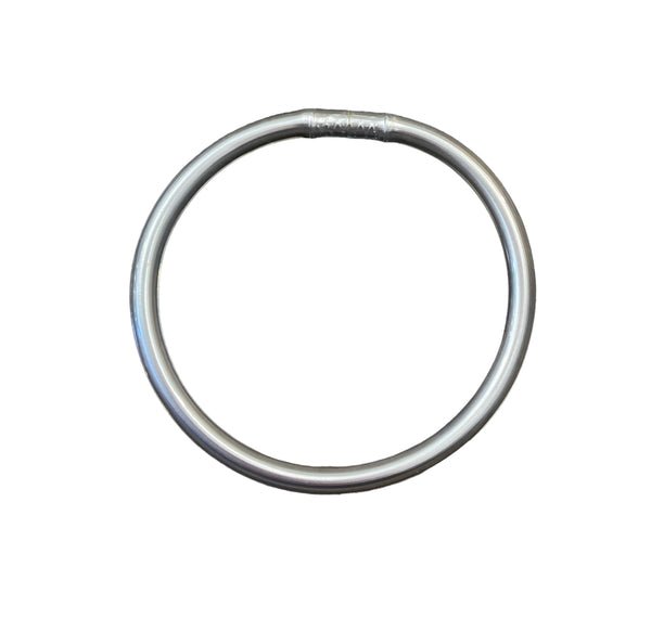 Jelly bangle argento brillante