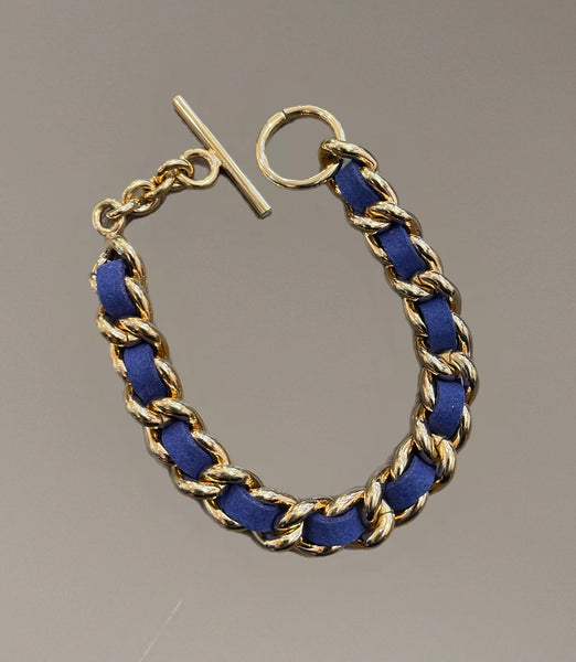 Bracciale groumette pelle So Glamour vari colori