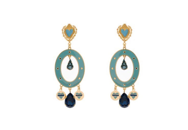 Coppia orecchini principessa glam Gipsy Limpet Shell