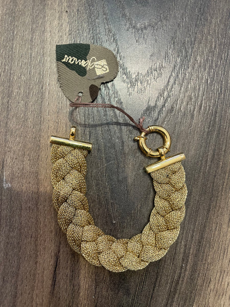 Bracciale So glamour treccia vari colori