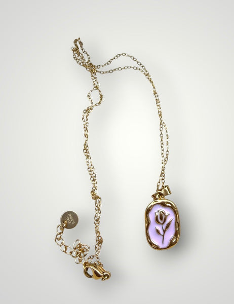 Collana Isla Bonita tulipano smaltato
