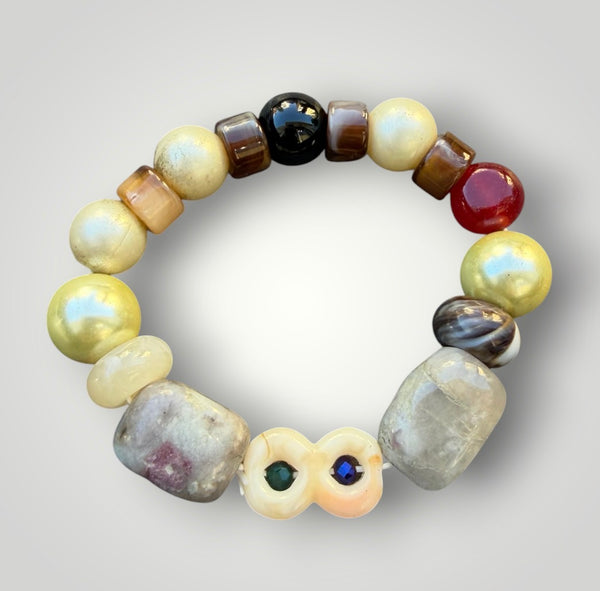 Bracciale labyrinth con simbolo infinito