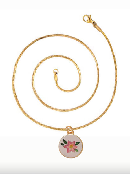 Collana Love Little Italy retro’ Flower vari disegni