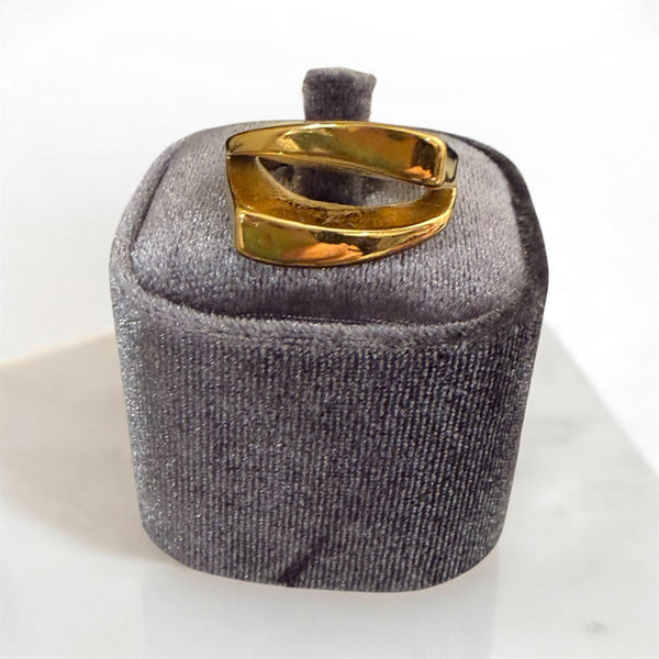 Anello Rita effetto doppio