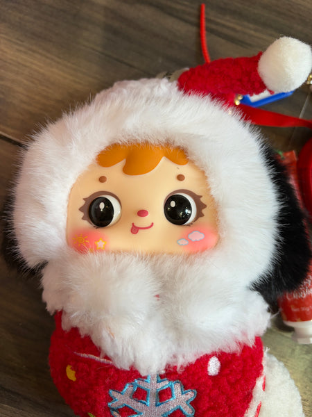 Pimp your bag Samuel serie Christmas cucciolo della calza di Natale