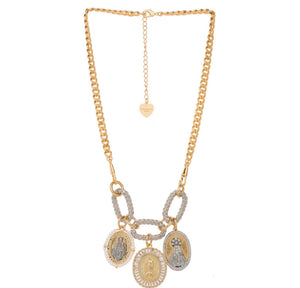 Collana principessa glam Holy Mary Double