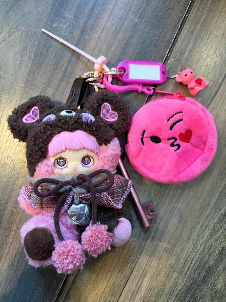 Pimp your bag Maymei Tiny Bear Cookie Series strawberry Oreo