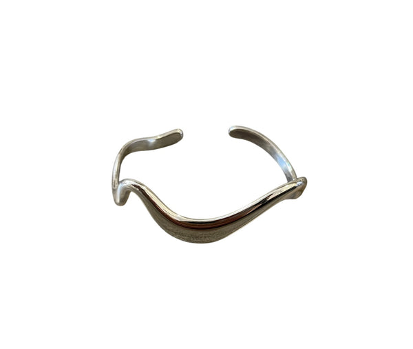 Bracciale ondulato due varianti colore