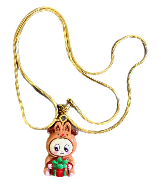 Collana  labubu Christmas edition Natale vari sogetti