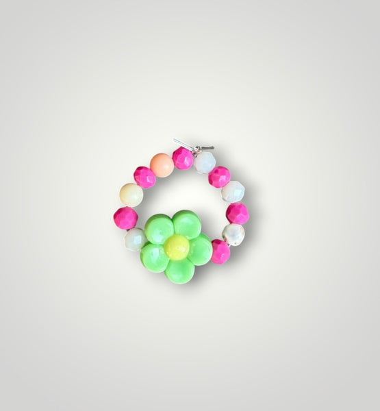 Anello colors con fiorellino  vari colori