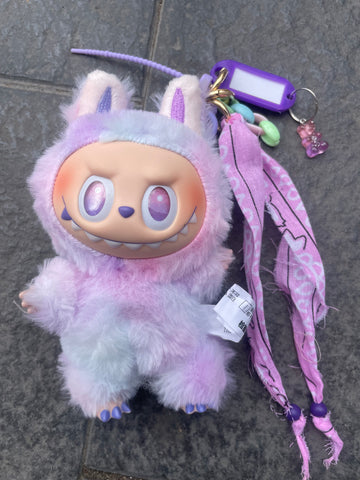 Pimp your Bag Keychain charms per borsa e portachiavi Labubu the monsters energy luck