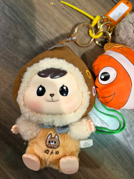 Pimp your bag Bao-ao Forest friends Series castagna