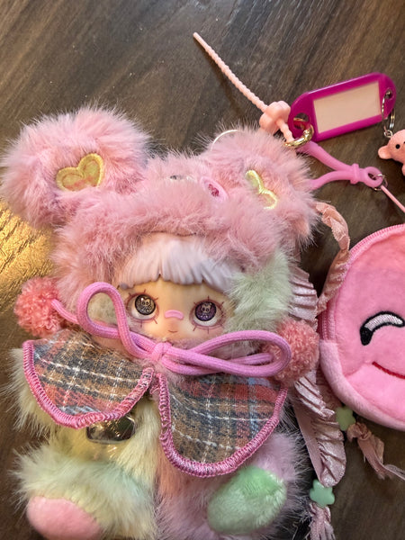 Pimp your bag Maymei Tiny Bear Cookie Series cantaloupe Cherry