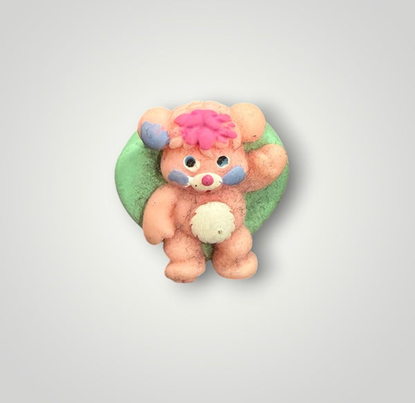Anello resina cuore popples rosa
