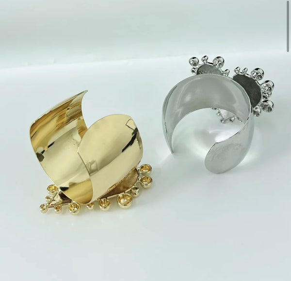 Bracciale Bangle Afrodite cuore bubbles due varianti colore