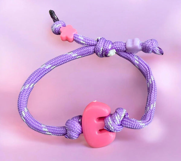Bracciaie Marine florida lettera colorata Puff vari colori lettere D E F