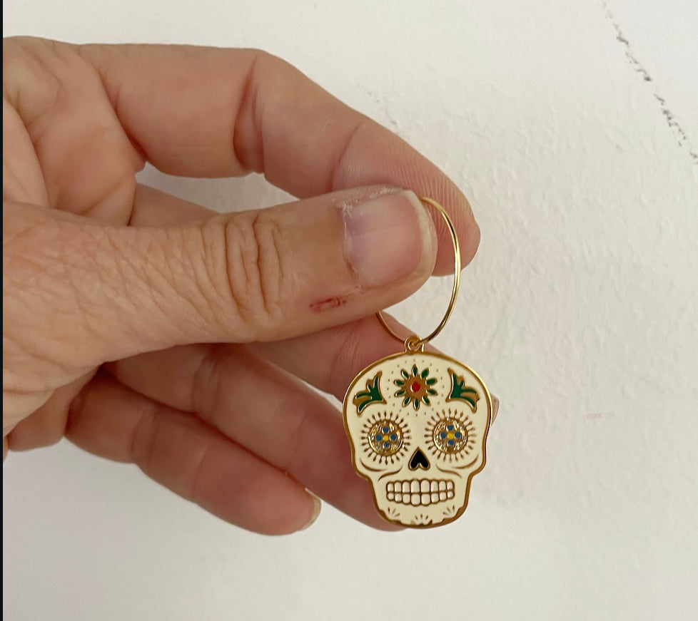 Coppia orecchini  principessa glam remedios calavera