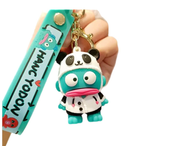 Pimp your Bag Keychain charms per borsa e portachiavi hangyodon panda