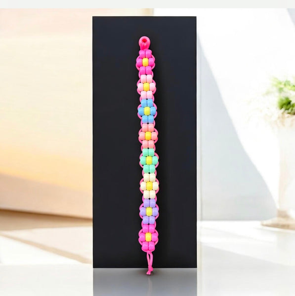 Bracciale Colors Flowers mini pony Beads