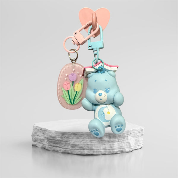 Pimp your phone  orsetto del cuore celeste con libro in testa