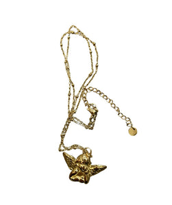 Collana girocollo con puttino angioletto