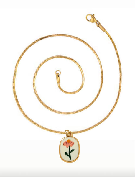 Collana Love Little Italy retro’ Flower vari disegni